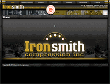 Tablet Screenshot of iron-smith.com